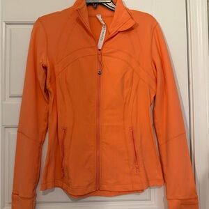 Lululemon peachy orange Lululemon align jacket